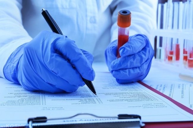 Изучение крови в лаборатории
