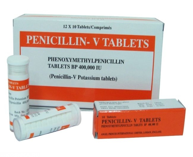 Препарат пенициллин в таблетках